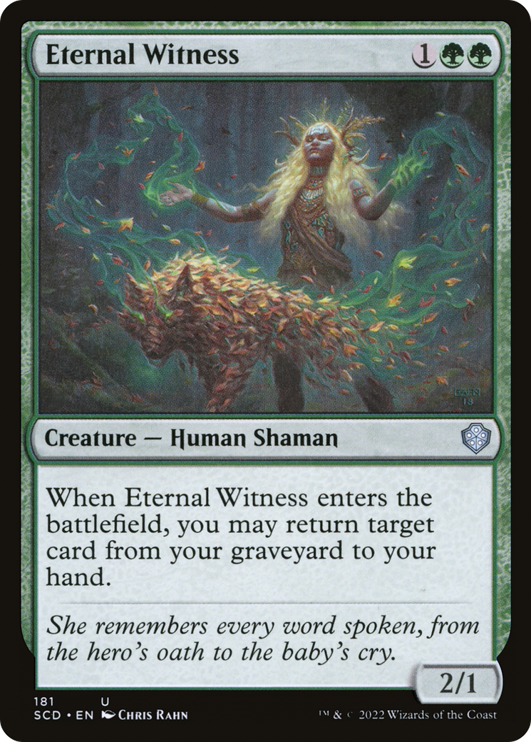 Eternal Witness [Starter Commander Decks] | Good Games Modbury