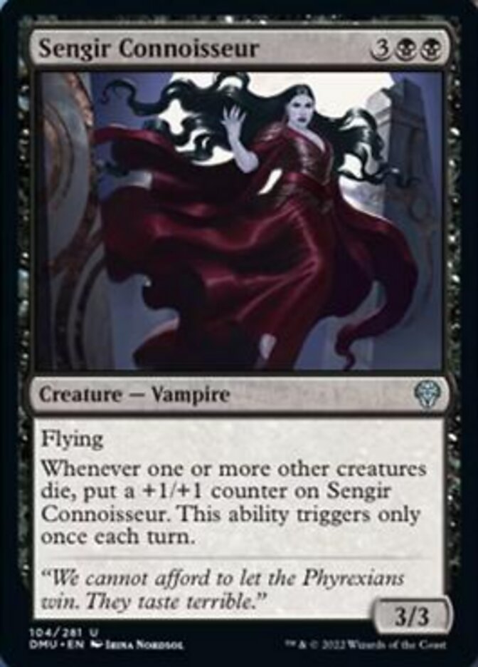 Sengir Connoisseur [Dominaria United] | Good Games Modbury