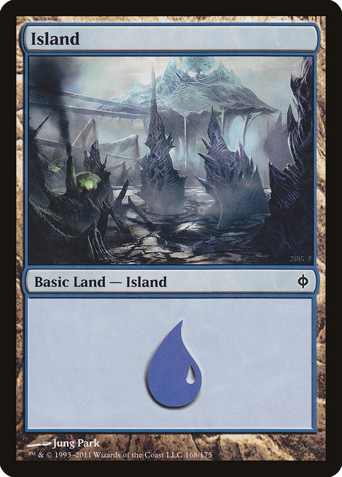 Island (168) [New Phyrexia] | Good Games Modbury