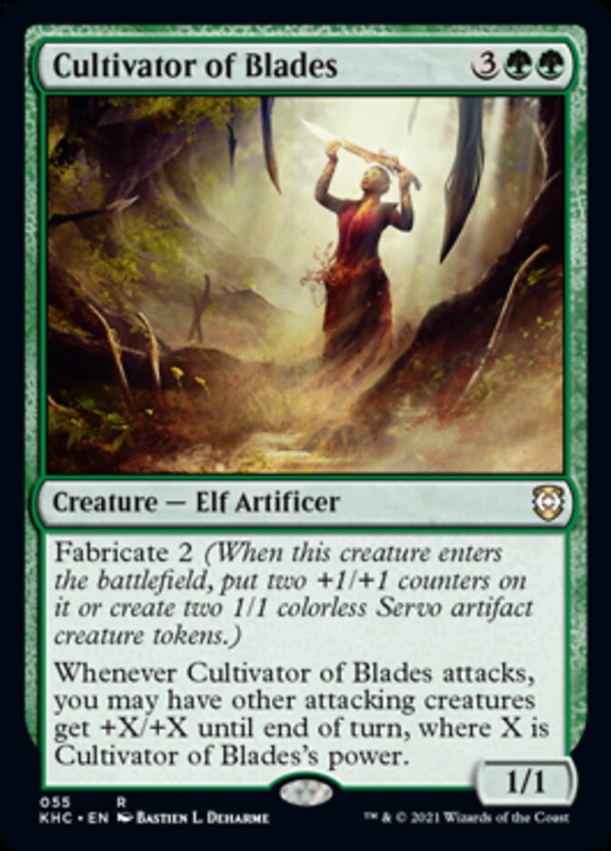 Cultivator of Blades [Kaldheim Commander] | Good Games Modbury