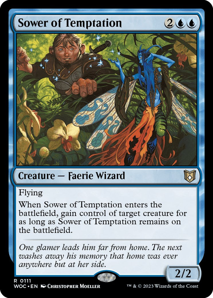 Sower of Temptation [Wilds of Eldraine Commander] | Good Games Modbury