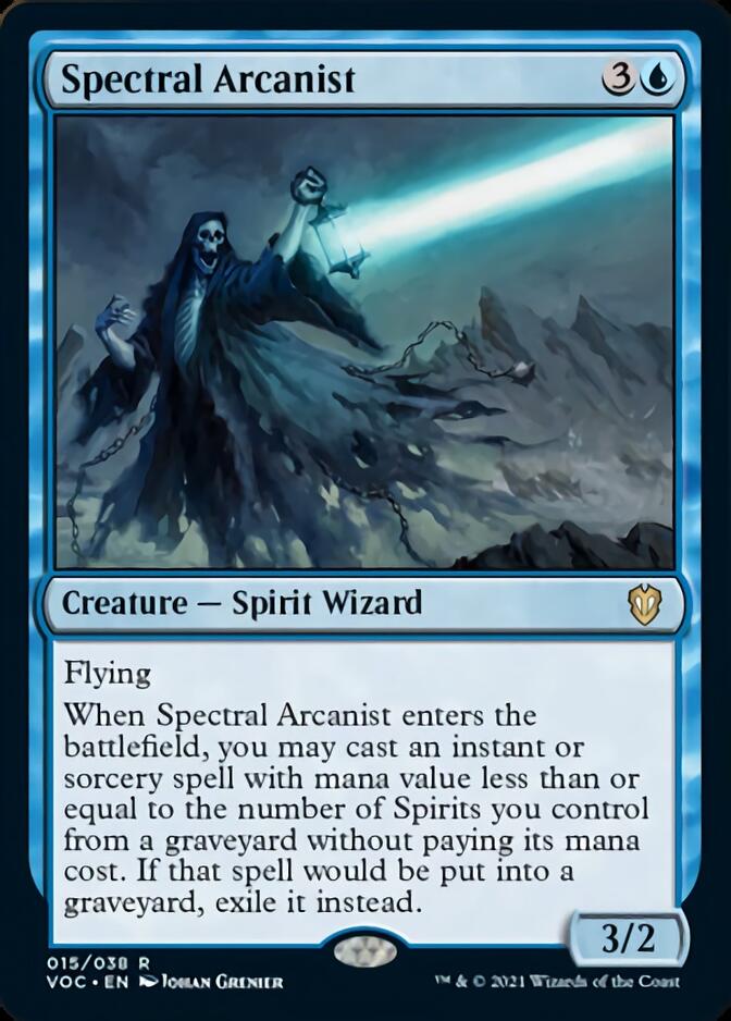 Spectral Arcanist [Innistrad: Crimson Vow Commander] | Good Games Modbury