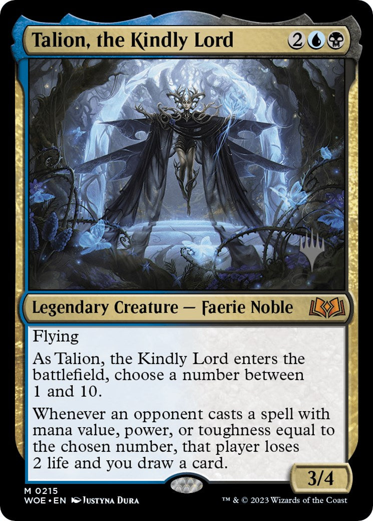 Talion, the Kindly Lord (Promo Pack) [Wilds of Eldraine Promos] | Good Games Modbury