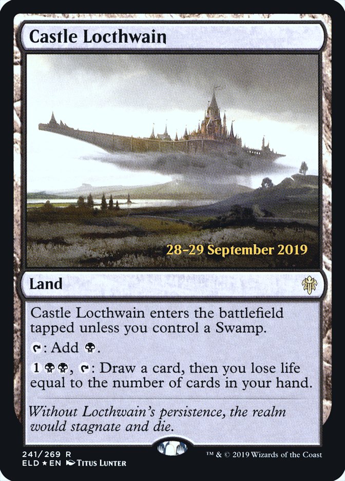 Castle Locthwain [Throne of Eldraine Prerelease Promos] | Good Games Modbury