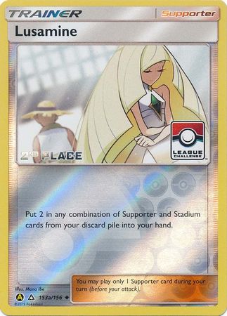 Lusamine (153a/156) (League Challenge Alt Art 2nd Place) [Sun & Moon: Ultra Prism] | Good Games Modbury