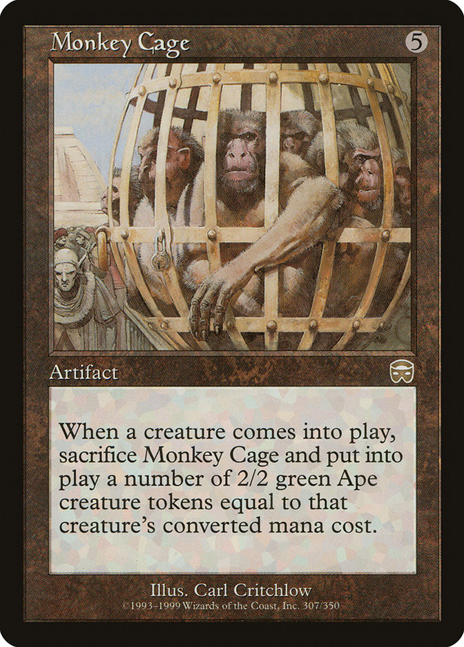 Monkey Cage [Mercadian Masques] | Good Games Modbury