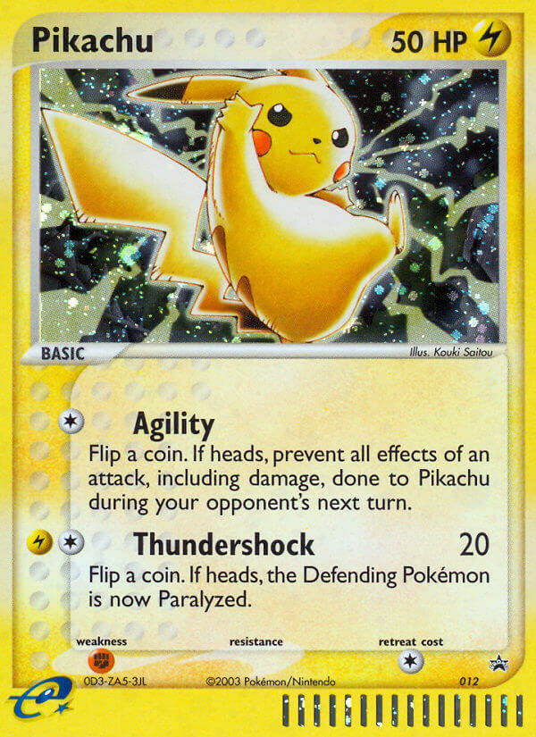 Pikachu (012) [Nintendo: Black Star Promos] | Good Games Modbury