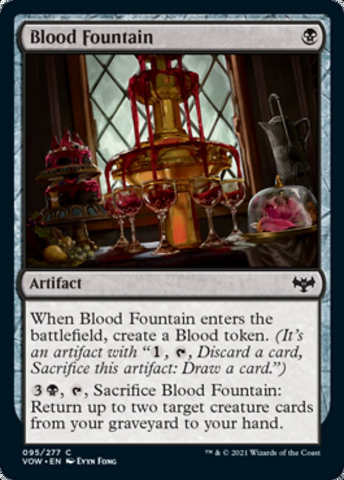 Blood Fountain [Innistrad: Crimson Vow] | Good Games Modbury