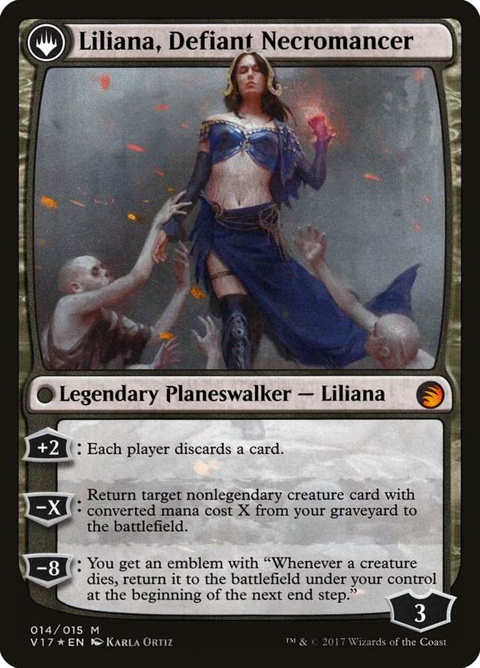 Liliana, Heretical Healer // Liliana, Defiant Necromancer [From the Vault: Transform] | Good Games Modbury