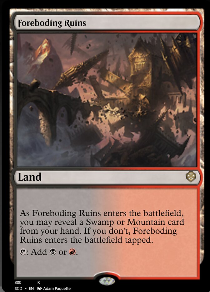 Foreboding Ruins [Starter Commander Decks] | Good Games Modbury