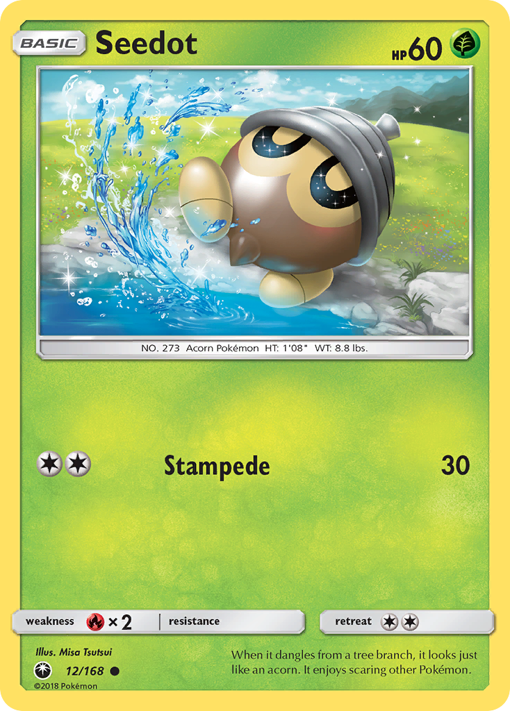 Seedot (12/168) [Sun & Moon: Celestial Storm] | Good Games Modbury