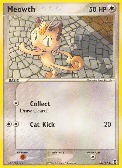 Meowth (69/112) [EX: FireRed & LeafGreen] | Good Games Modbury