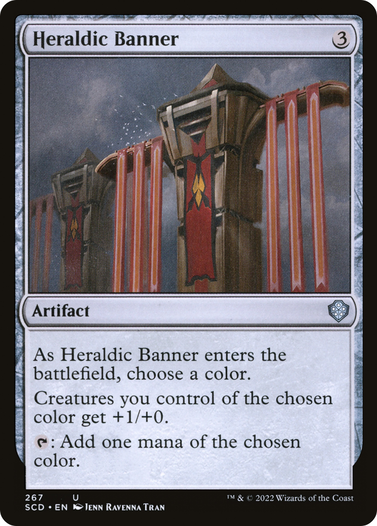 Heraldic Banner [Starter Commander Decks] | Good Games Modbury