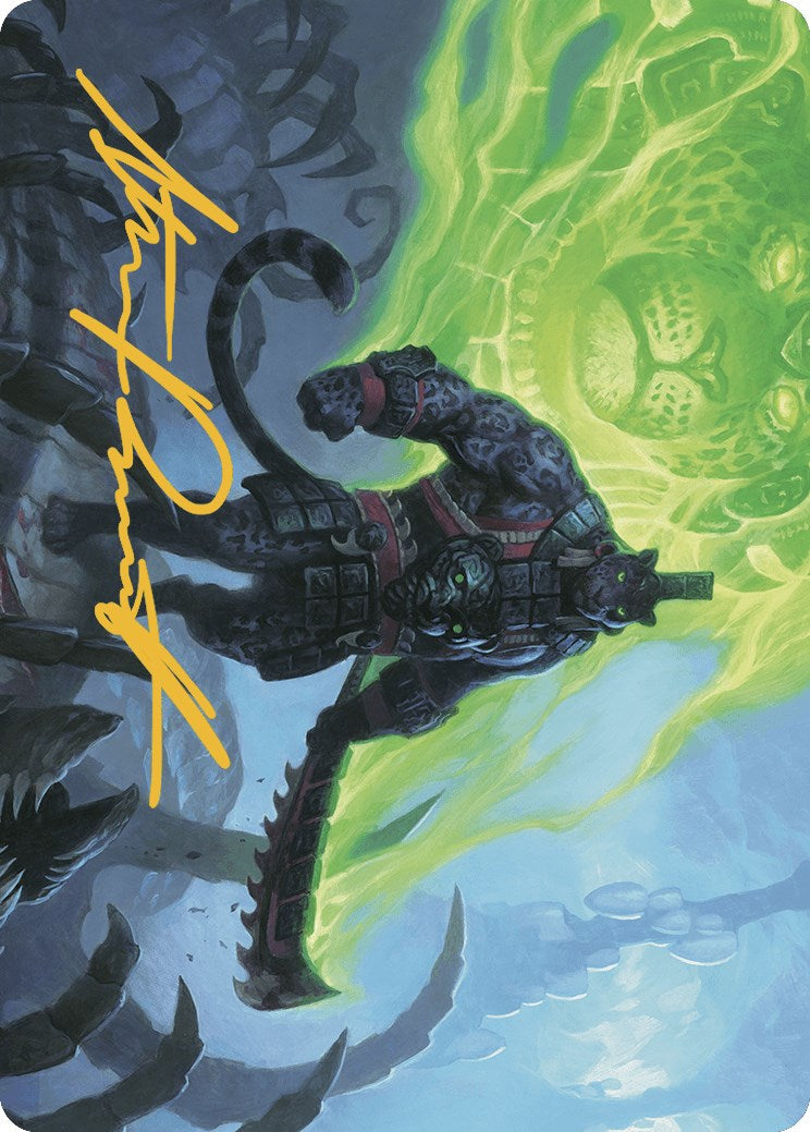 Malamet Veteran Art Card (Gold-Stamped Signature) [The Lost Caverns of Ixalan Art Series] | Good Games Modbury