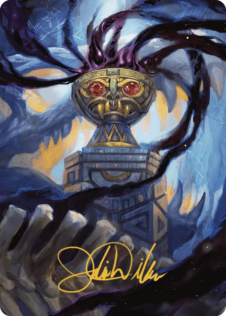 Chalice of the Void Art Card (Gold-Stamped Signature) [The Lost Caverns of Ixalan Art Series] | Good Games Modbury