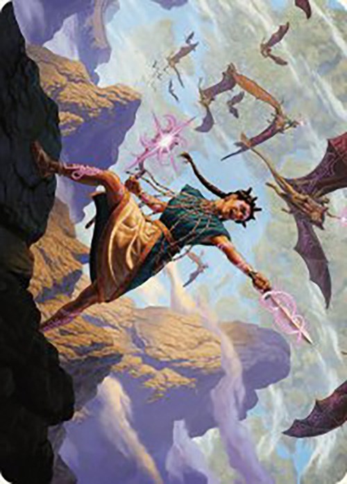 Warden of the Inner Sky Art Card [The Lost Caverns of Ixalan Art Series] | Good Games Modbury