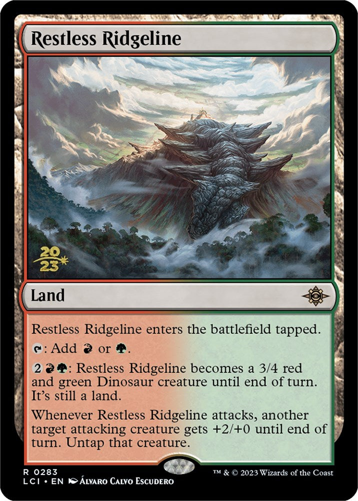 Restless Ridgeline [The Lost Caverns of Ixalan Prerelease Cards] | Good Games Modbury