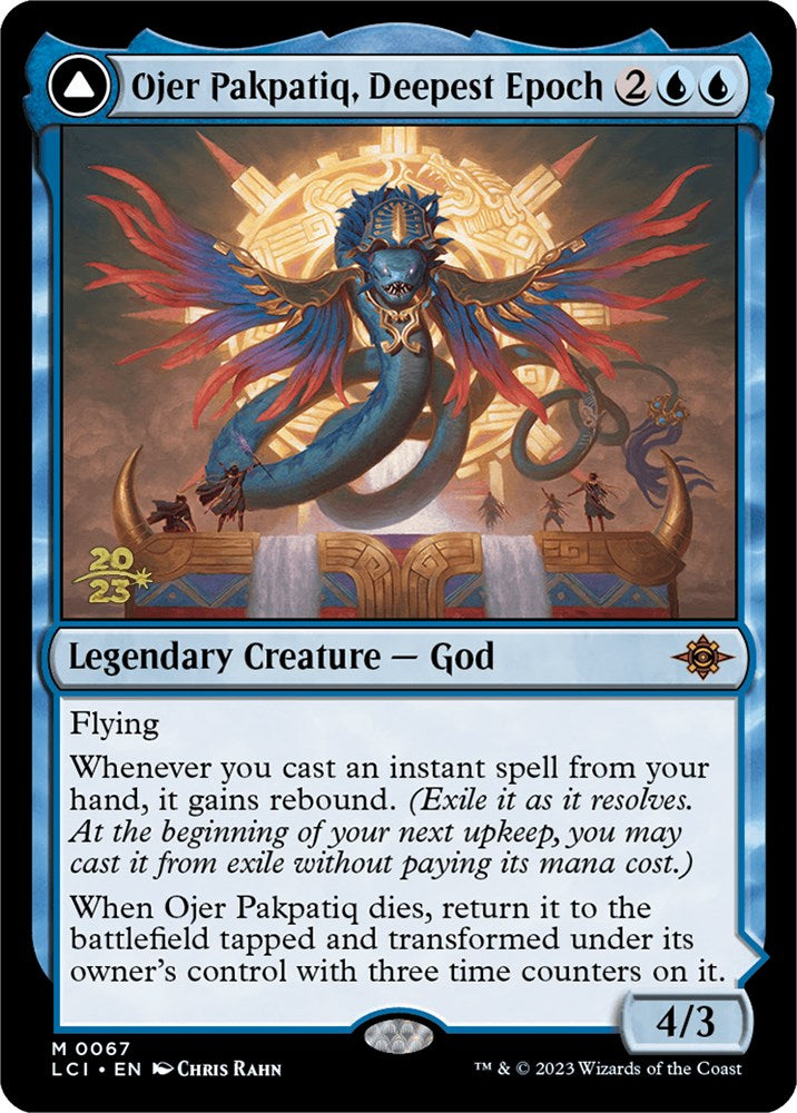 Ojer Pakpatiq, Deepest Epoch // Temple of Cyclical Time [The Lost Caverns of Ixalan Prerelease Cards] | Good Games Modbury