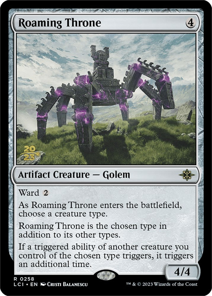 Roaming Throne [The Lost Caverns of Ixalan Prerelease Cards] | Good Games Modbury