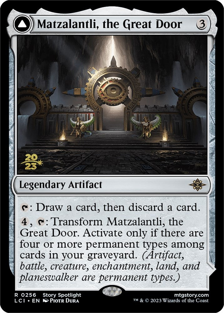 Matzalantli, the Great Door // The Core [The Lost Caverns of Ixalan Prerelease Cards] | Good Games Modbury