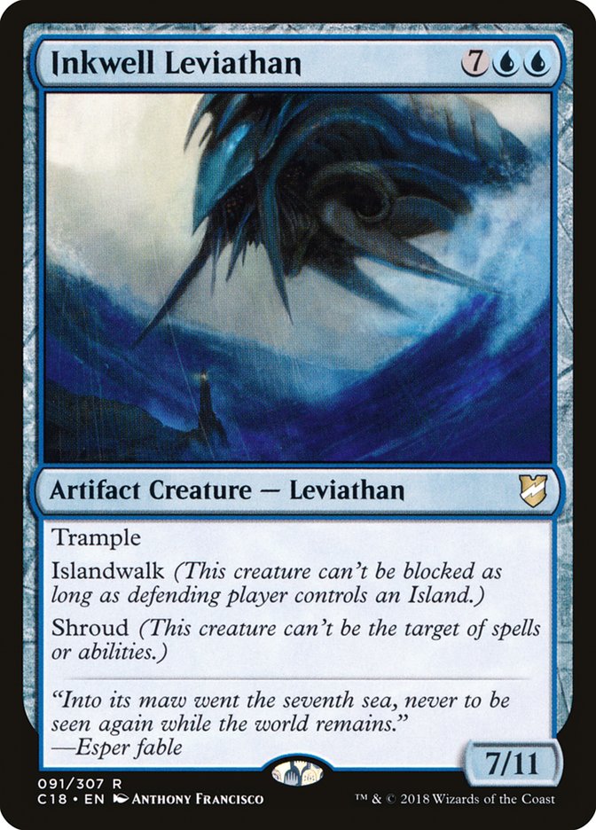Inkwell Leviathan [Commander 2018] | Good Games Modbury