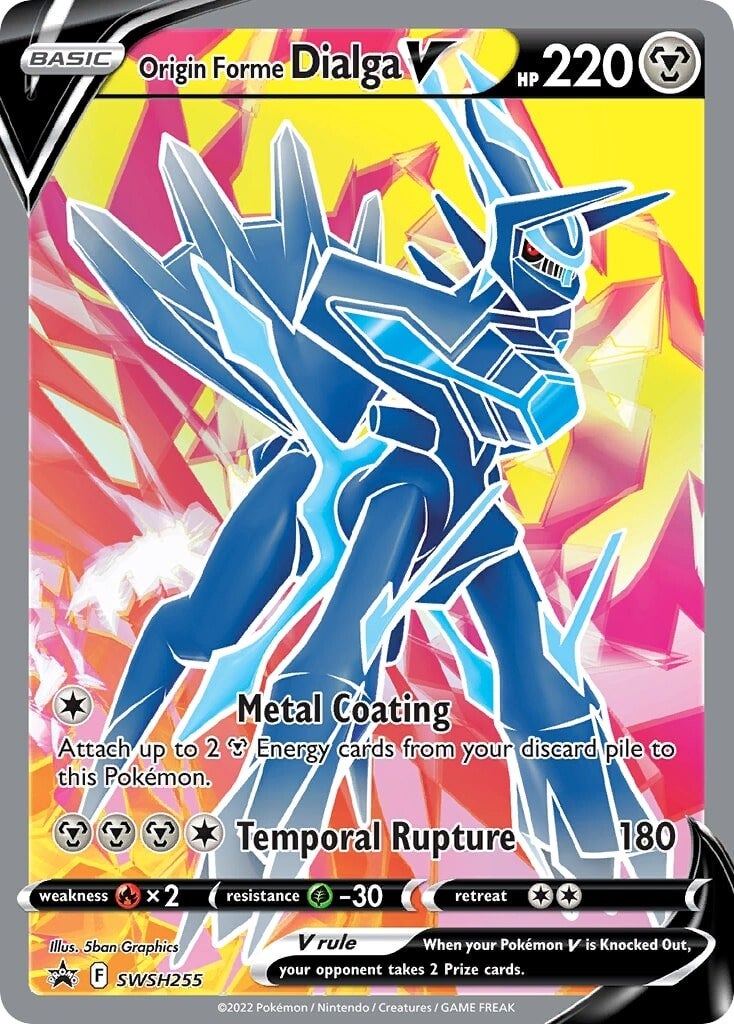 Origin Forme Dialga V (SWSH255) [Sword & Shield: Black Star Promos] | Good Games Modbury