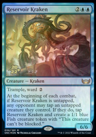 Reservoir Kraken [Streets of New Capenna Prerelease Promos] | Good Games Modbury