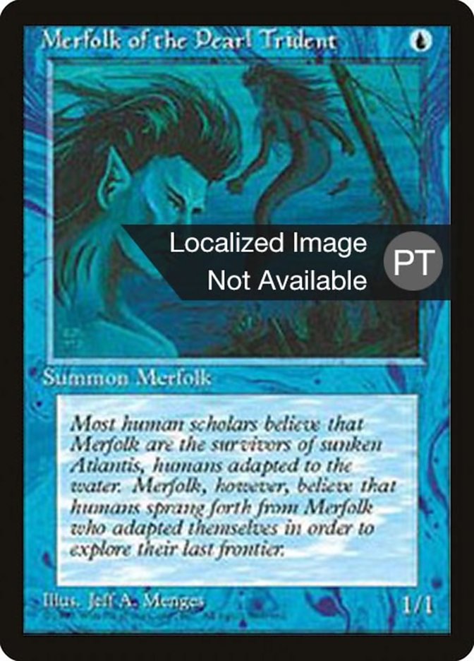 Merfolk of the Pearl Trident [Fourth Edition (Foreign Black Border)] | Good Games Modbury