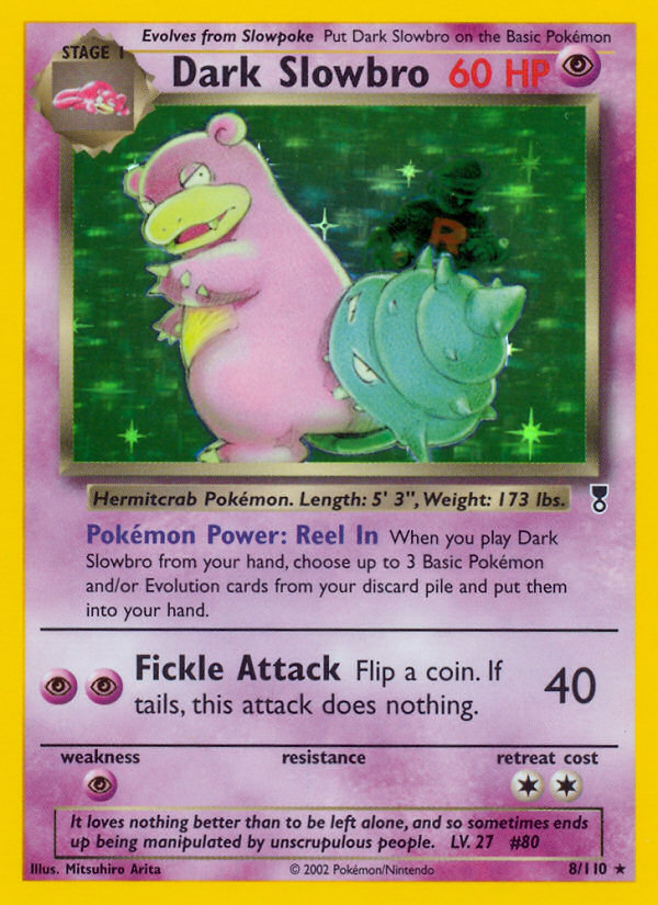 Dark Slowbro (8/110) [Legendary Collection] | Good Games Modbury