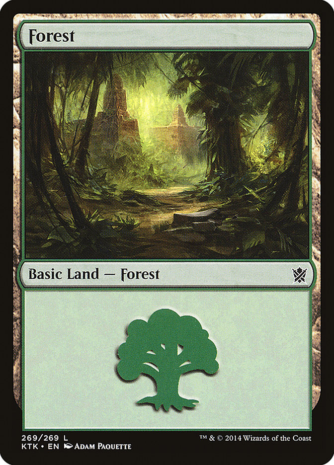 Forest (269) [Khans of Tarkir] | Good Games Modbury