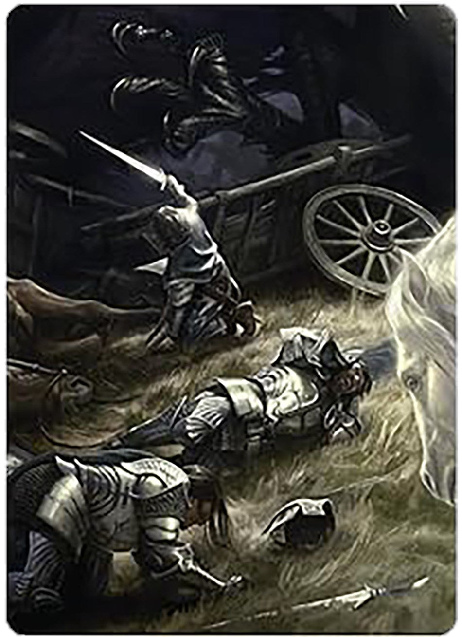 Courageous Resolve Art Card [The Lord of the Rings: Tales of Middle-earth Art Series] | Good Games Modbury