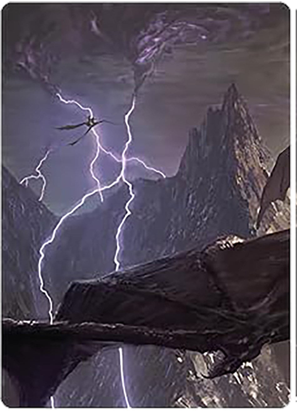 Call Forth the Tempest Art Card [The Lord of the Rings: Tales of Middle-earth Art Series] | Good Games Modbury