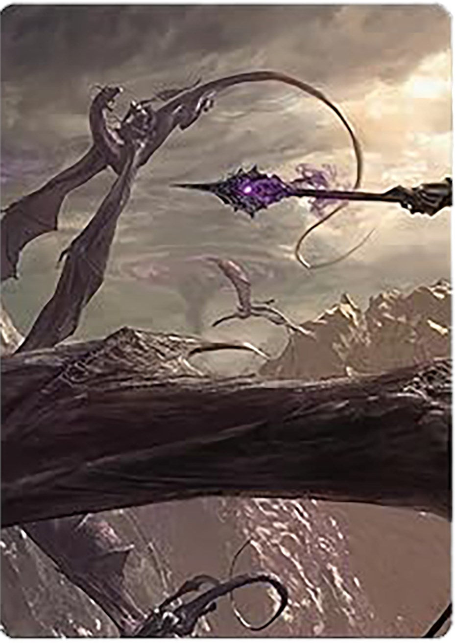 Nazgul Battle-Mace Art Card [The Lord of the Rings: Tales of Middle-earth Art Series] | Good Games Modbury