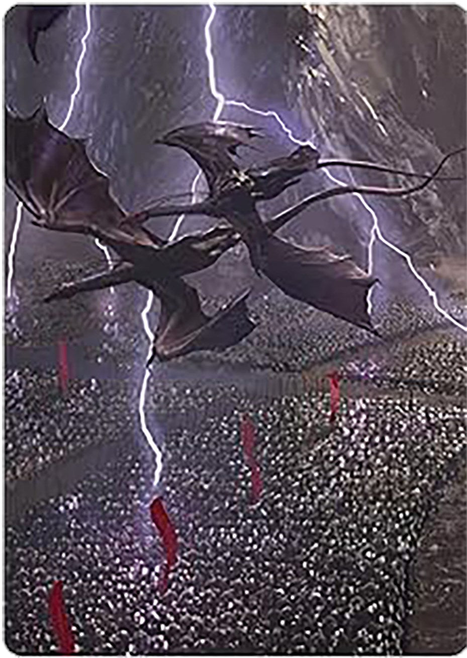 Mordor on the March Art Card [The Lord of the Rings: Tales of Middle-earth Art Series] | Good Games Modbury