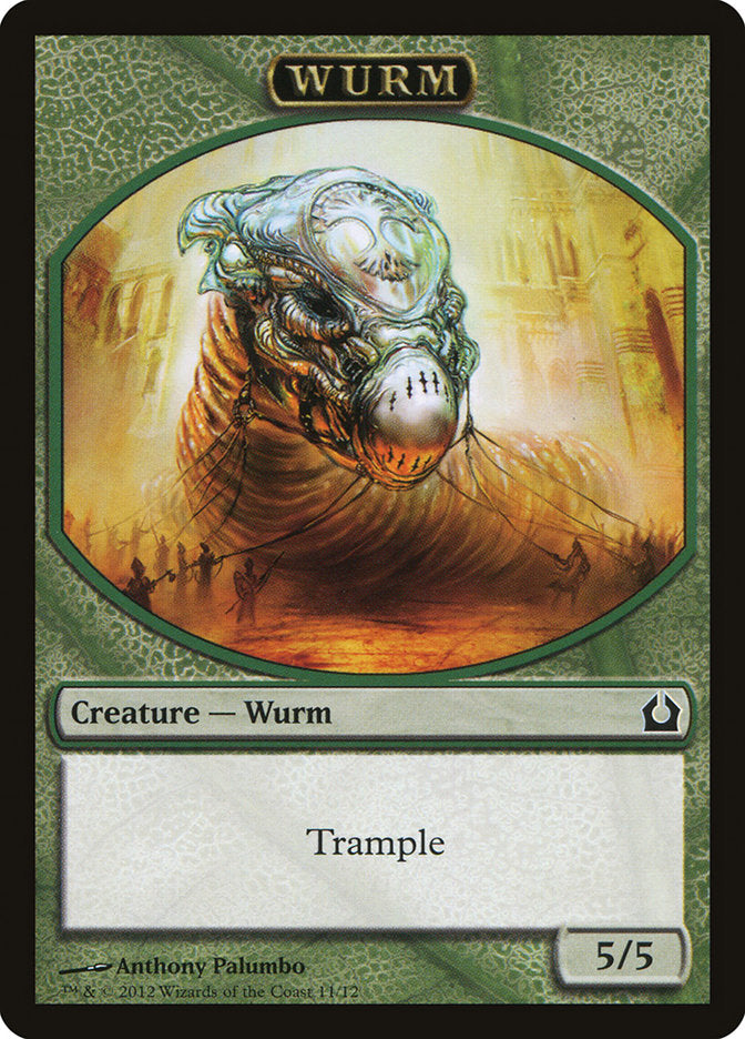 Wurm Token [Return to Ravnica Tokens] | Good Games Modbury