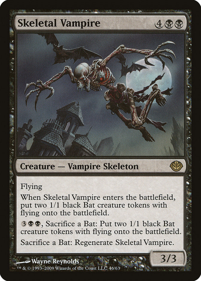 Skeletal Vampire [Duel Decks: Garruk vs. Liliana] | Good Games Modbury