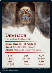 Demilich Art Card [Dungeons & Dragons: Adventures in the Forgotten Realms Art Series] | Good Games Modbury