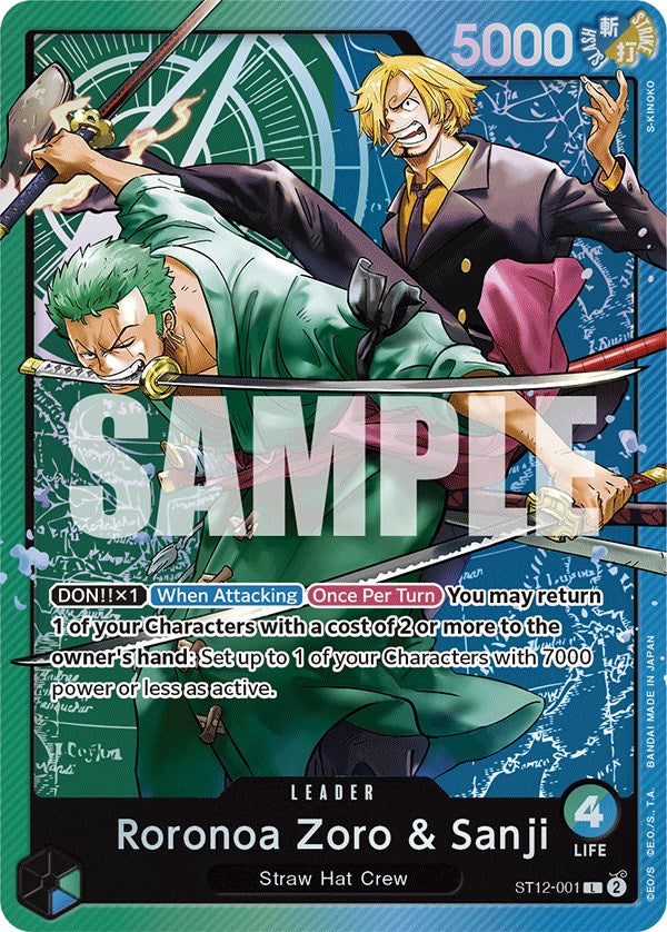 Roronoa Zoro & Sanji [Starter Deck Zoro and Sanji] | Good Games Modbury