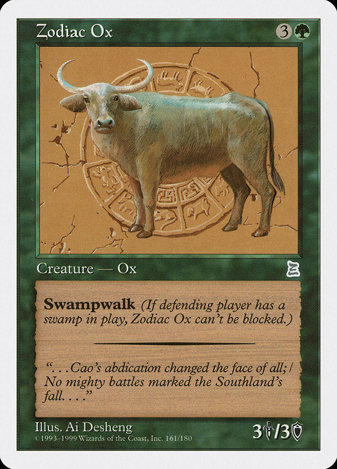 Zodiac Ox [Portal Three Kingdoms] | Good Games Modbury