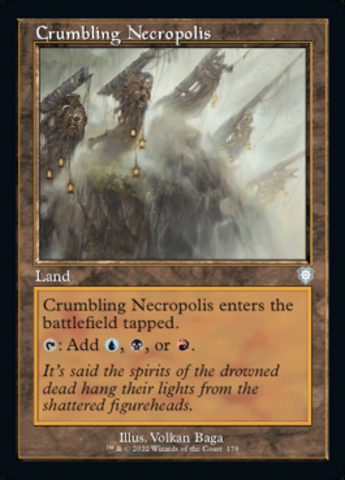 Crumbling Necropolis (Retro) [The Brothers' War Commander] | Good Games Modbury