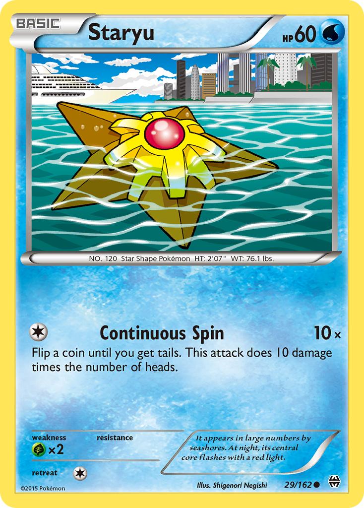 Staryu (29/162) [XY: BREAKthrough] | Good Games Modbury