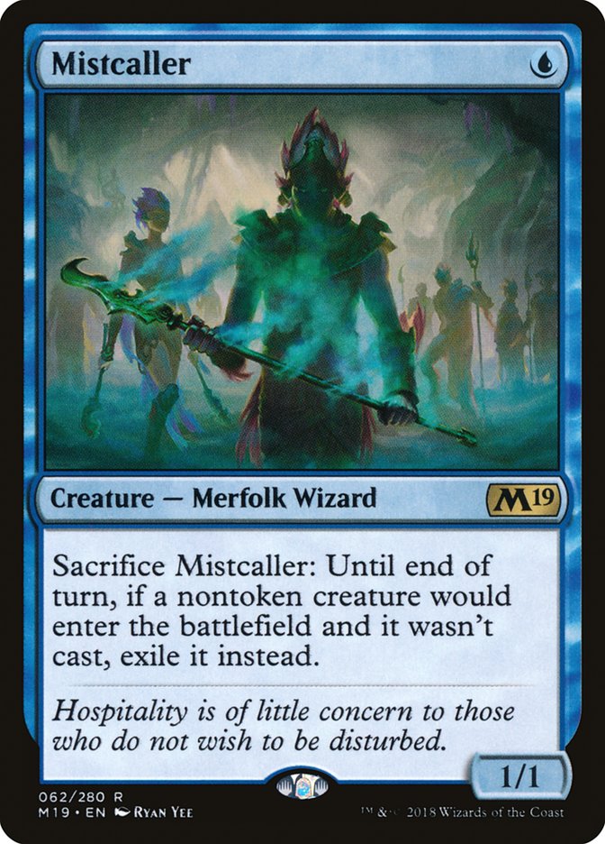 Mistcaller [Core Set 2019] | Good Games Modbury