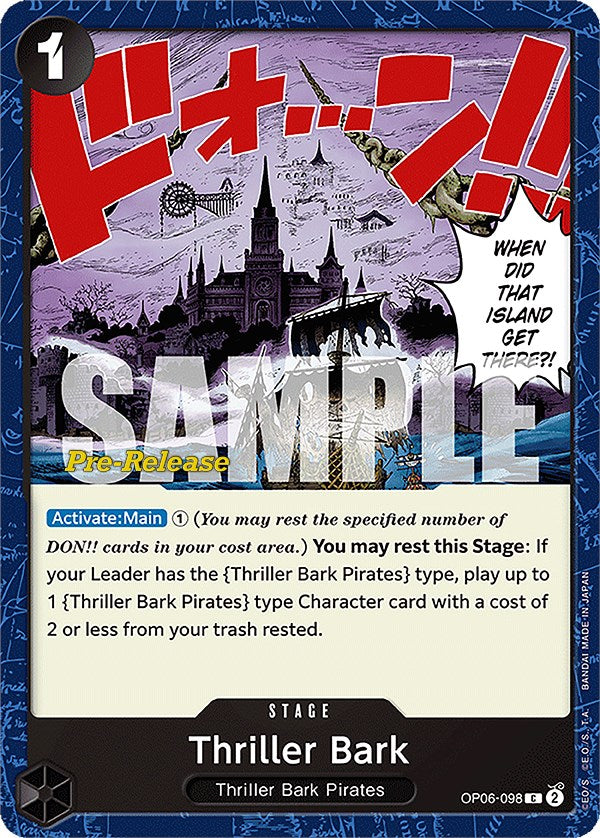 Thriller Bark [Wings of the Captain Pre-Release Cards] | Good Games Modbury