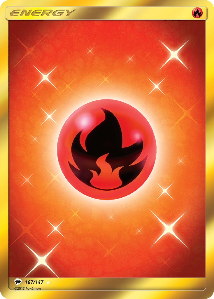 Fire Energy (167/147) [Sun & Moon: Burning Shadows] | Good Games Modbury