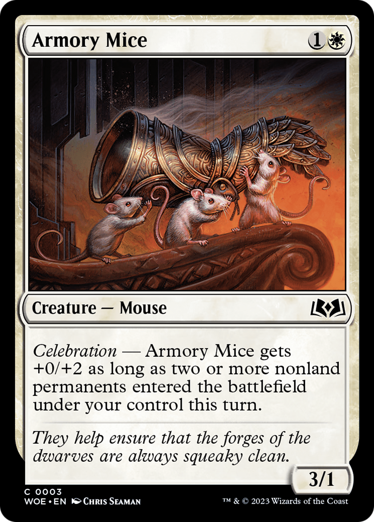 Armory Mice [Wilds of Eldraine] | Good Games Modbury