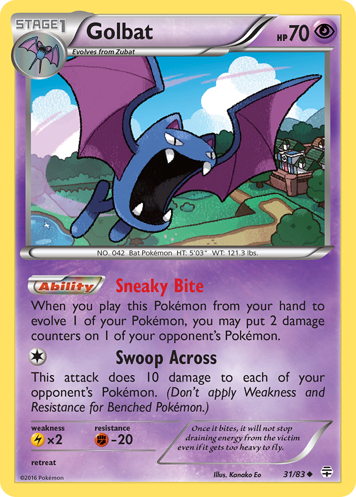 Golbat (31/83) [XY: Generations] | Good Games Modbury