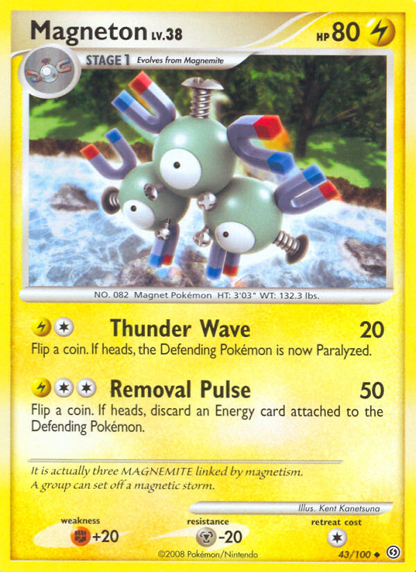 Magneton (43/100) [Diamond & Pearl: Stormfront] | Good Games Modbury