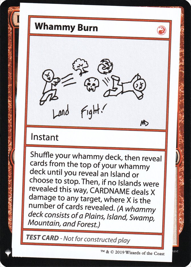 Whammy Burn [Mystery Booster Playtest Cards] | Good Games Modbury