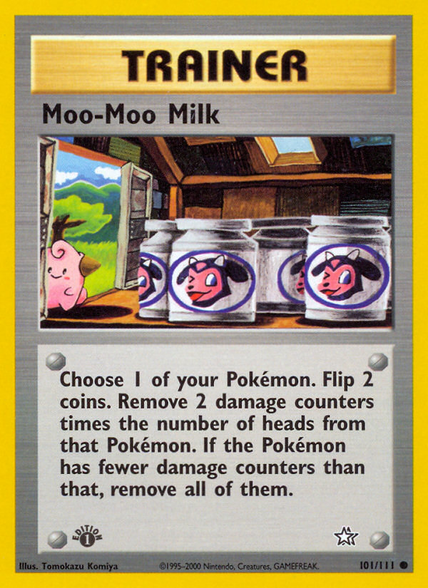 Moo-Moo Milk (101/111) [Neo Genesis 1st Edition] | Good Games Modbury