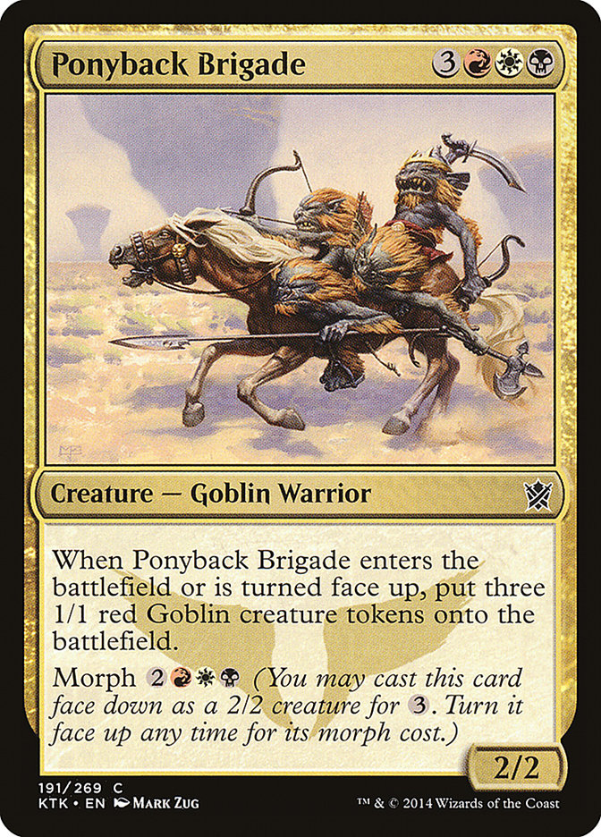 Ponyback Brigade [Khans of Tarkir] | Good Games Modbury